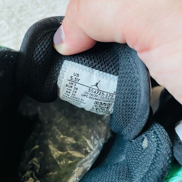 Jordan Youth Air 1 Mid GS 554725 175 Pastel Shoes Sneakers - Picture 11 of 11